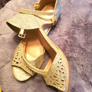 Gold Shoes